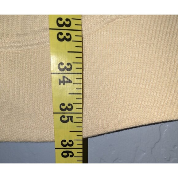 Legendary Outfitters Womens Quarter Zip Knit Dress With Pockets Beige L - Picture 6 of 8